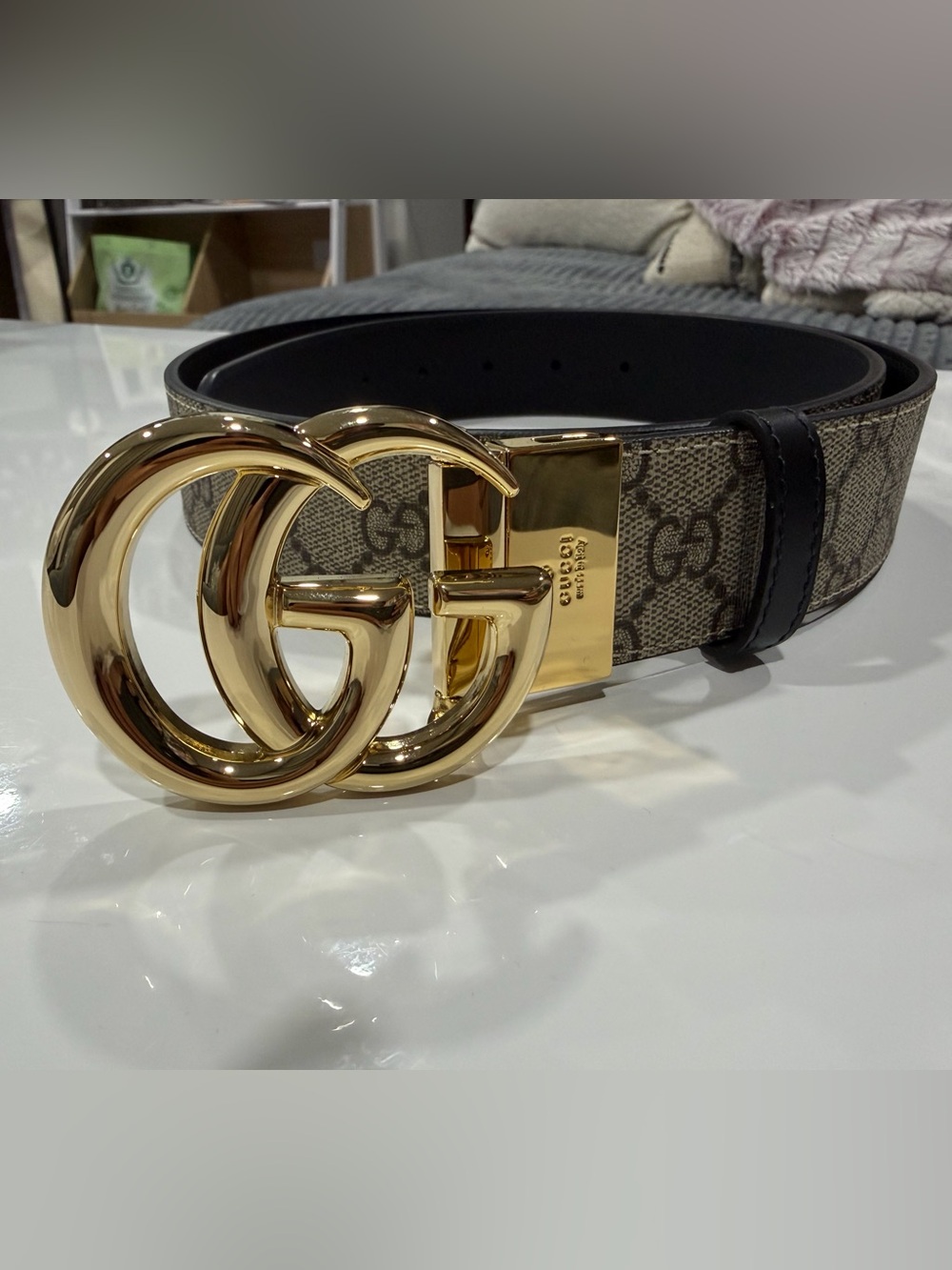 Gucci Belt Reversible GG Marmont belt